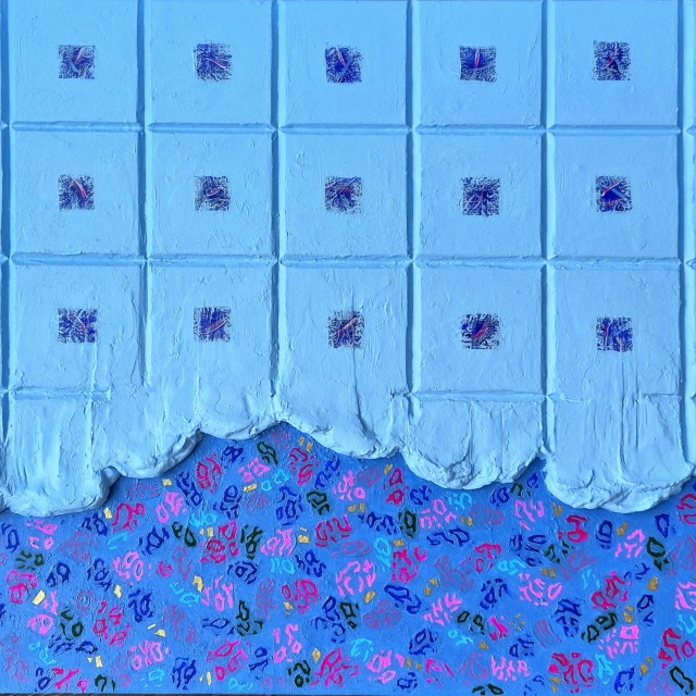 1.의식과 무의식60.6x45.5cm 혼합재료 2026