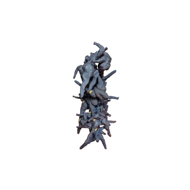 공존의 흐름ⅲ 54x50x25cm 흑토